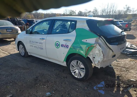 2023 Nissan Leaf S 40 Kwh z USA, uszkodzony, nr VIN 1N4AZ1BV8PC559822